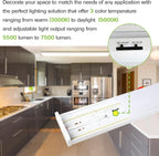 hykolity 4 Pack 4FT LED Wraparound Light 10 Pack 4FT LED T8 Hybrid Type A+B Light Tube