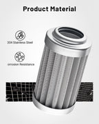EVIL ENERGY 30 Micron Fuel Filter Element Replacement for EVIL ENERGY