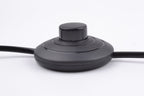 Foot Pedal Push Switch Inline Lamp Light On-off Control Footswitch with Wire Plug (Black)
