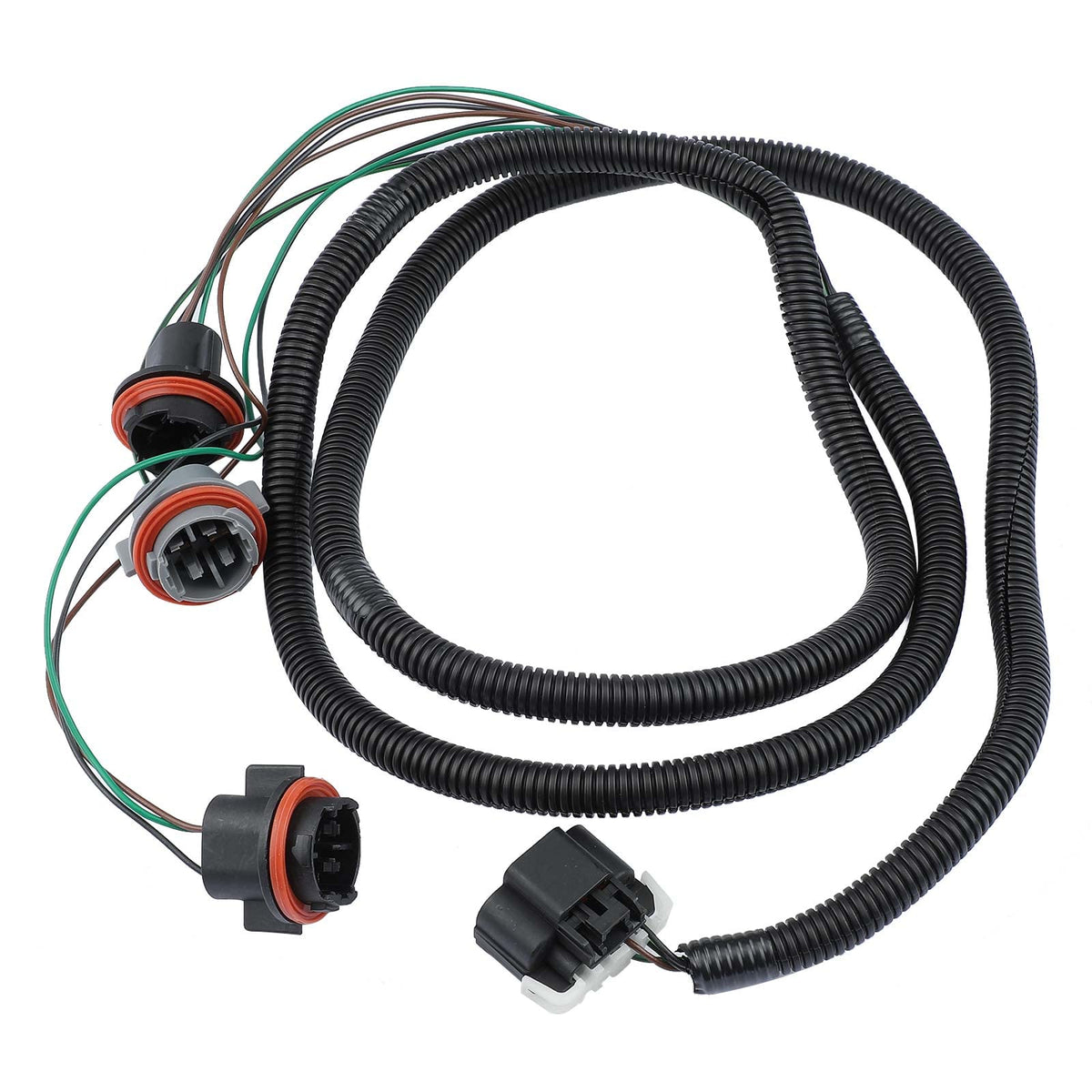 A-Premium Tail Light Wiring Harness Compatible with Chevrolet, GMC