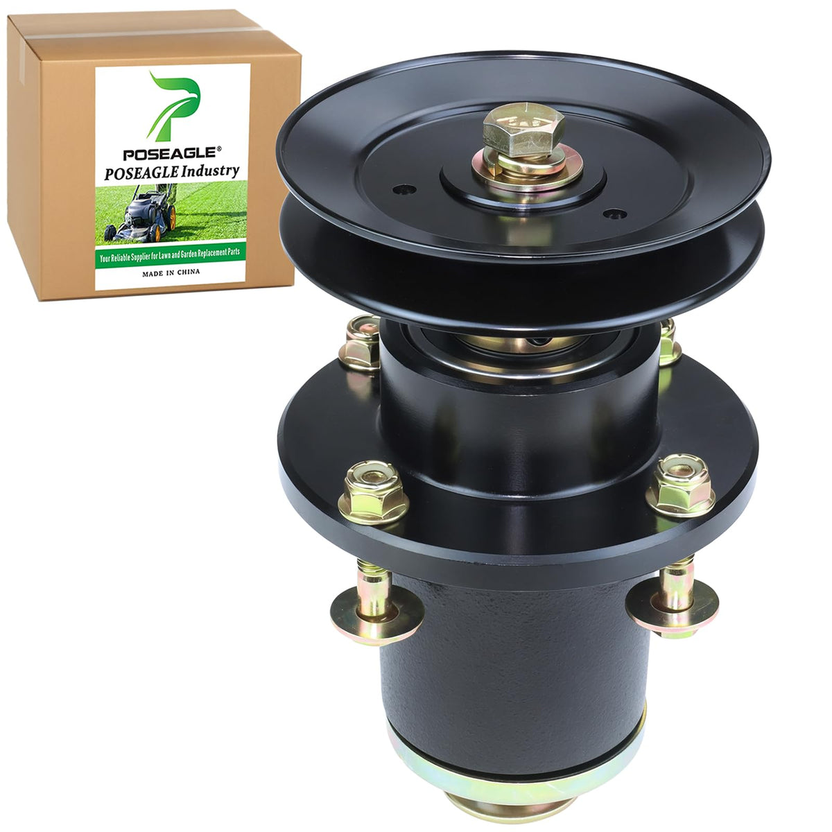 POSEAGLE 037-6015-50 Spindle Assembly for Bad Boy 36" 42" 48" Decks