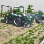 Multi-function Backhoe Loader, 4 Wheel Drive Hydraulic Excavator Loader, Earthmoving Equipment for Farm, Building