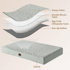 Orthopedic Dog Bed Large with Removable Washable Cover, 35x23