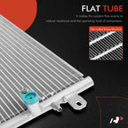 A-Premium Air Conditioning Condenser Compatible with Audi