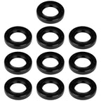10pcs R23 Double Lip Nitrile Rubber Oil Seal 22x35x7mm for 22mm Shaft with Garter Spring