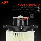 A-Premium Front HVAC Heater Blower Motor with Fan Cage