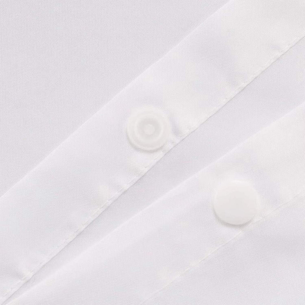 Extra Long Snap in Shower Curtain Liner Replacement, with Magnets (70 x 81, Fabric)