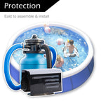 Pool Pump Covers for Outside Units, ABS Adjustable Pools Motor Cover