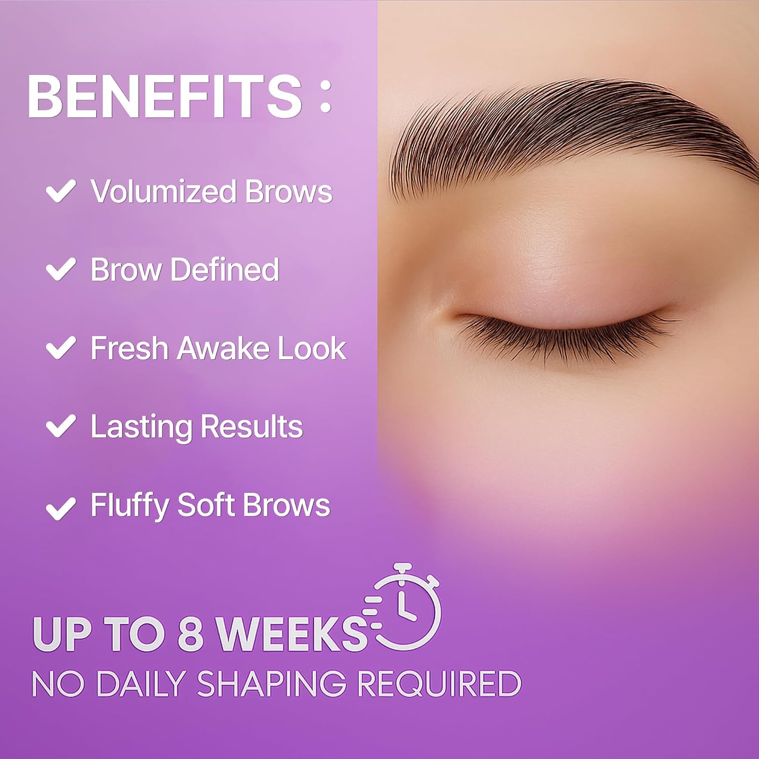 At Home Brow Lamination Kit - DIY Eyebrow Lamination Kit Professional Eye Brow Perm Kit Instant DIY Eyebrow Lift Kit