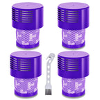 4 Pack Replacement for V10 Filters Compatible with Dyson Vacuum Filter