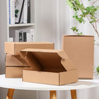 100 Pcs 7.87x5.51x1.5'' Shipping Boxes Corrugated