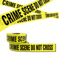 Crime Scene Do Not Cross Barricade Tape 2 Pack 3 inch X 1000 feet, Bright Yellow with a Bold Black Print