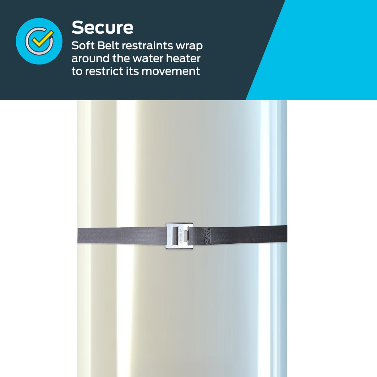 HoldRite QuickBelt for 80 Gallon Water Heater, Soft Belt, QB-50-F