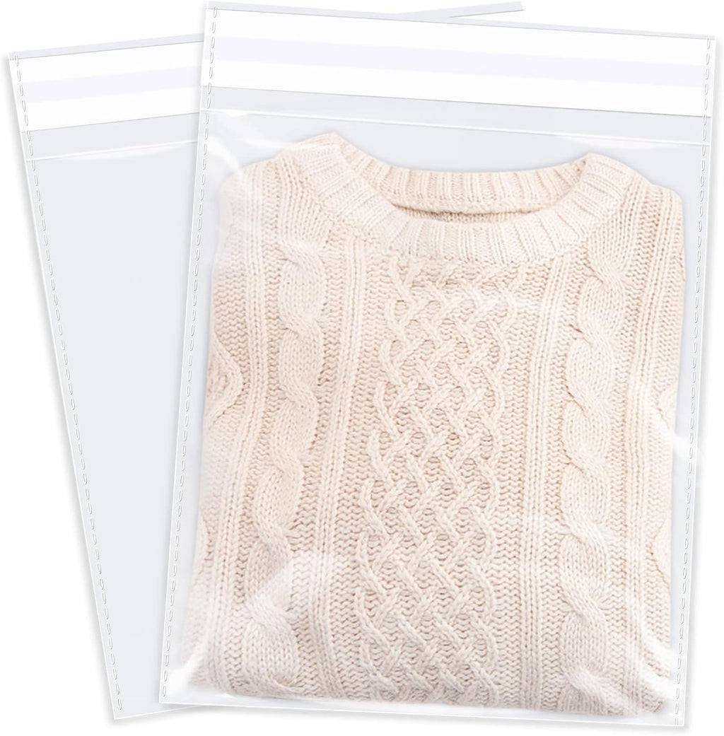 12" x 18" (100 Count) Clear Cellophane Bags