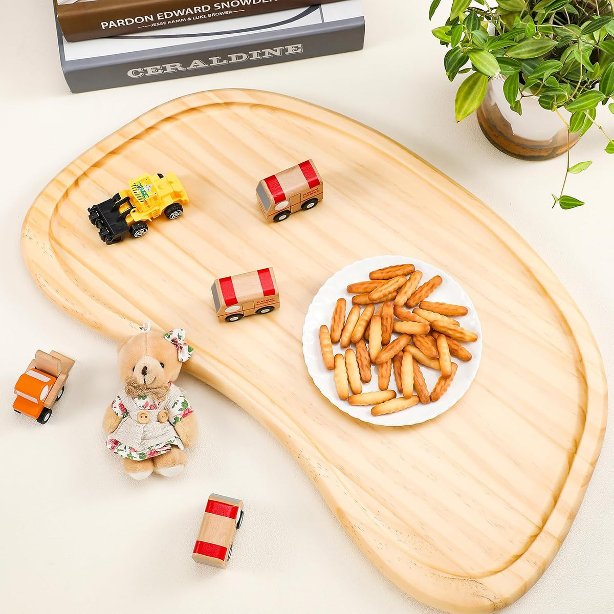 Baby Wooden High Chair Tray Universal Replacement for Toddlers