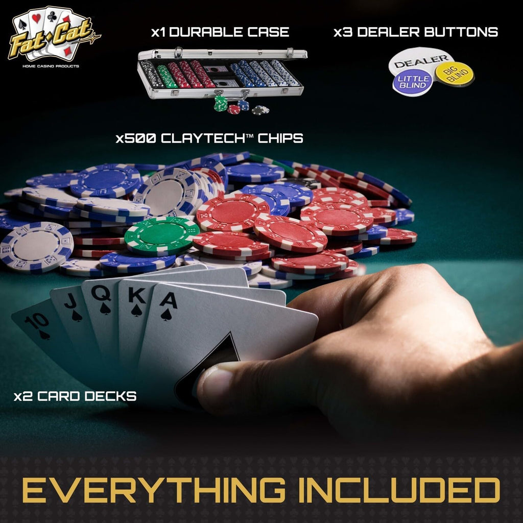 500Ct Texas Hold'em Poker Chip Set