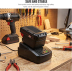 Power Tool Adapter for 18V Li Ion Battery Convert to Bosch with Charging