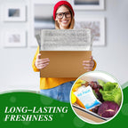 4 Pack Insulated Shipping Boxes for Frozen Food with Ice Packs, M