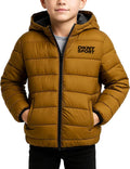 DKNY Boys Winter Jacket, Midweight Puffer Coat, Weather Resistant, Hooded | Insulated Bubble Warmth, Weather