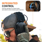 Electronic Ear Protection for Gun Range, Hunting, 29dB SNR Earmuffs