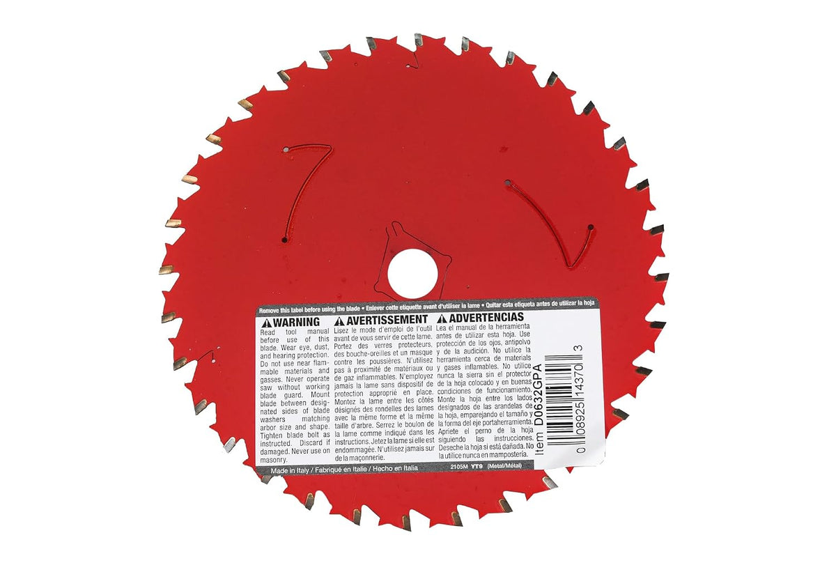 Diablo Wood and Metal Cutting Carbide Circular Saw Blade - 2-Pack