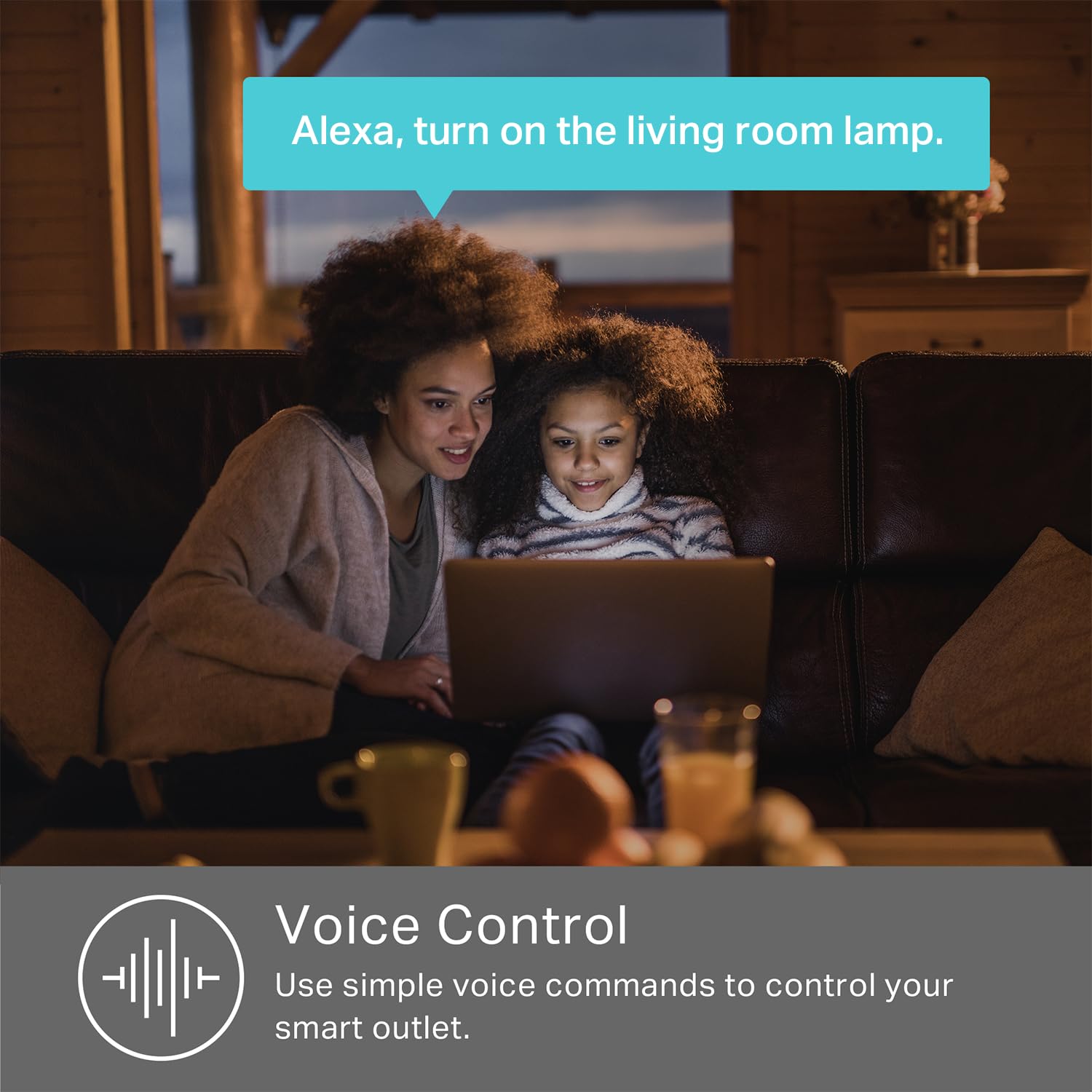 Plug KP200, In-Wall Smart Home Wi-Fi Outlet Works with Alexa, Google Home, No Hub Required, Remote Control, ETL