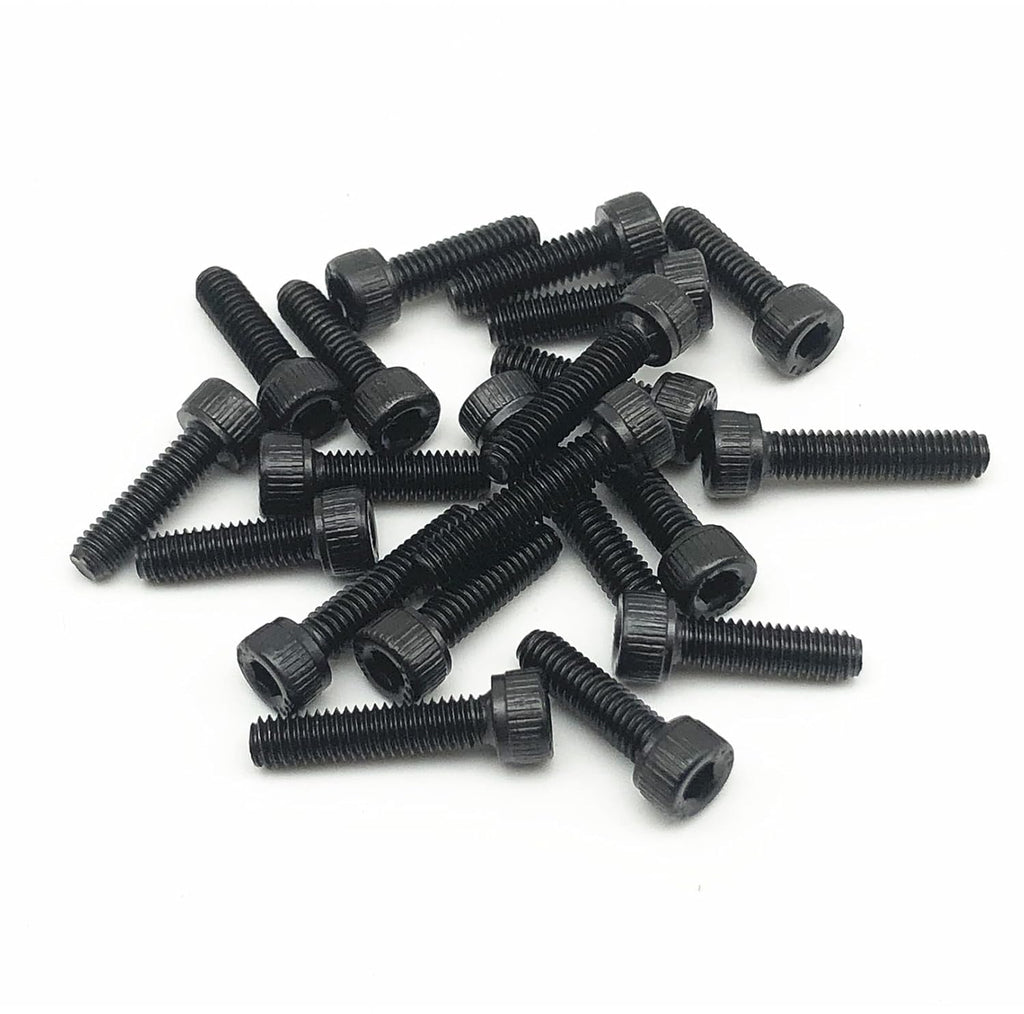 100pcs M3 x 8mm 12.9 Grade Alloy Steel Hex Socket Head Cap Screws Bolts
