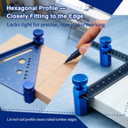 QMPRKPE Tall Stair Gauges for Framing Square, 2 Pack Stair Layout Clamps