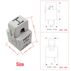 SazkJere SCT006 10A 10mA Non-invasive Split Core Current Transformer 0-10A Open Close Transformer Sensor