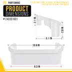 Freezer Door Shelf Bin for Frigidaire FFHS2611LBNA