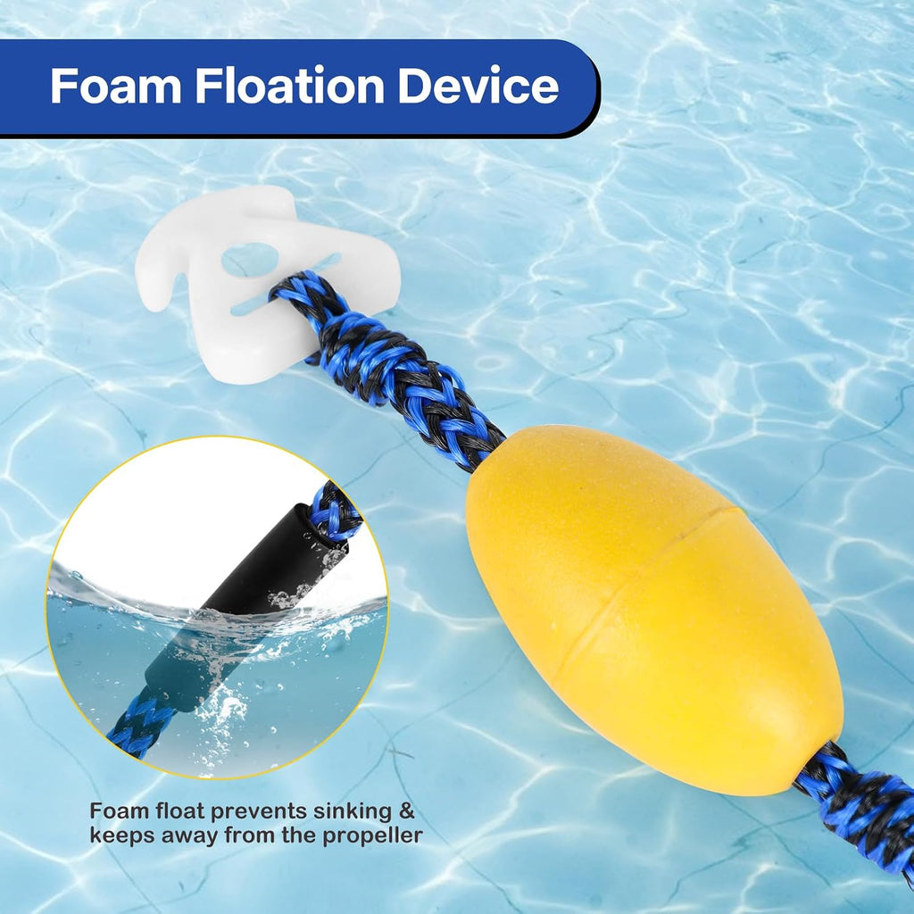 Heavy Duty Boat Tow Harness for Tubing, Water Sports Tow Rope for Boat Towables & Tubes, Self Centering Tow Harness