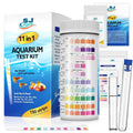 11 in 1 - Aquarium Test Strips | 950 Tests - 150 Strips | Fish Tank Aquariums Water Test Kit & ebook | Aquarium