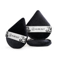Triangle Powder Puffs 3 Pcs, Velour Makeup Puffs for Foundation