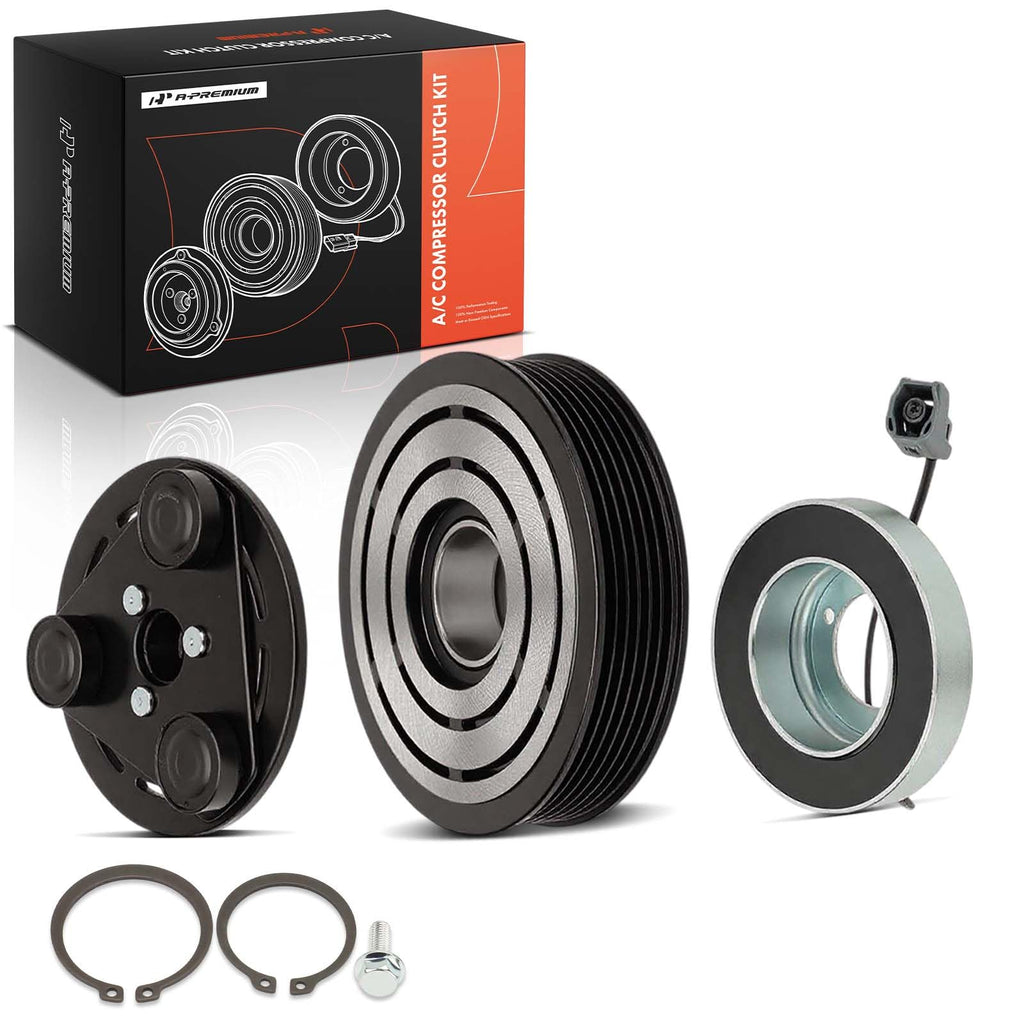 A-Premium Air Conditioner AC Compressor Clutch Kit