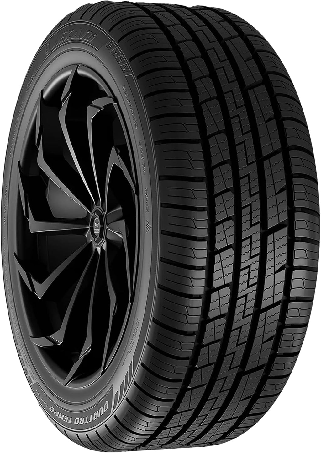 Quattro Tempo Tour AW All Weather P215/45R17 91V Passenger Tire | Passenger Touring All Weather Traction 91V Rated