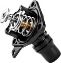 Engine Coolant Thermostat Housing Assembly for 2.4L Honda Accord 2003-2007, Element 2003 2004 2005 2006 2007 2008 2009 2010 2011, Replace 19301-RAA-A02 19301RAAA02 19301RAAA01 THH-002 554-170
