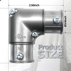 AIRTAK 3/4" 90 Degree Inside Corner Pull-Elbow, EMT Fitting, 10 Pack