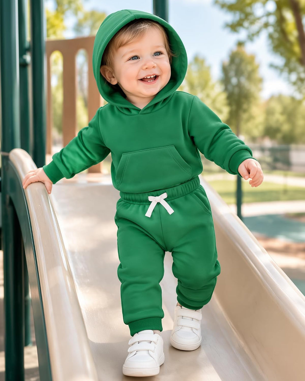 Newborn Baby Girls Fall Winter Hoodie Outfits