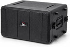 5U Rack Case 13.7" | Complete Wireless System Case, Adjustable Rails 9"–13", Extra-Deep Lids, Watertight PE