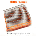 21 Degree Framing Nails HDG Ring Shank 4 Assorted Sizes 400 PCS