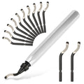 Deburring Tool with 12 HSS Blades for Metal Resin PVC 3D Print