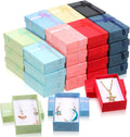 96 Pcs Jewelry Gift Boxes Bulk Small Jewelry Boxes with Lids