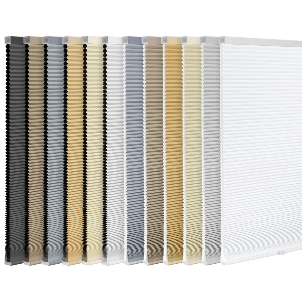 Cordless Cellular Shades, 34'' W x 36'' H, White
