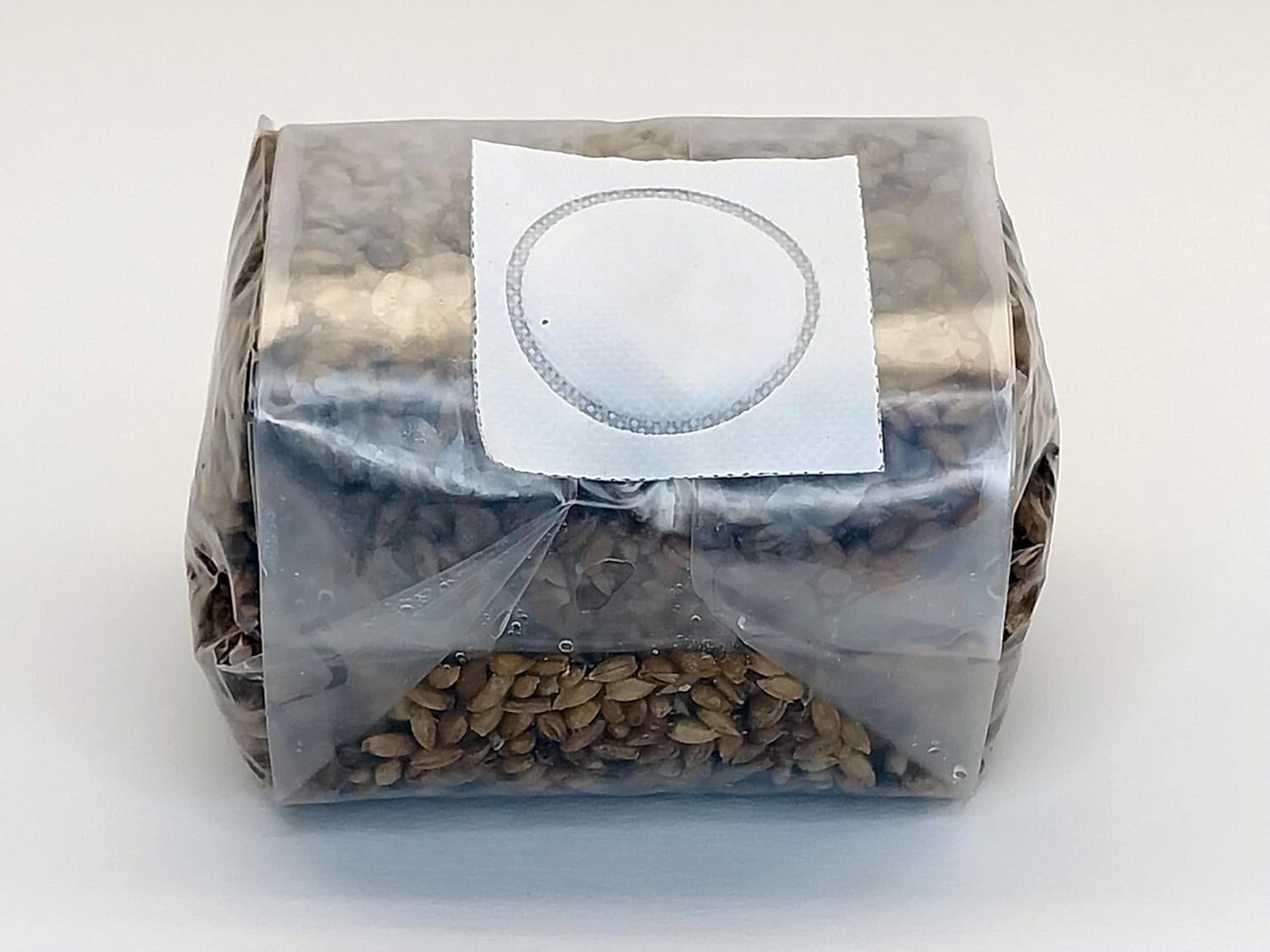1lb Sterilized Rye Berry Grain Mushroom Substrate Bag for Mushroom Cultivation and Making Grain Spawn