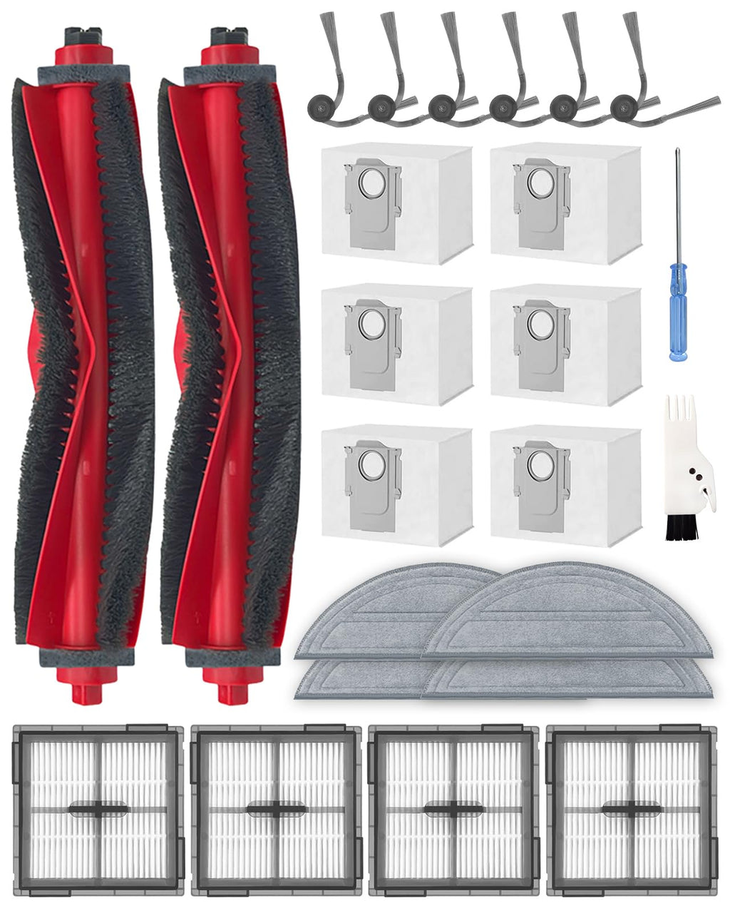 Q10 S5+ Accessories Kit for Roborock Q10 S5+ Robot Vacuum Cleaner