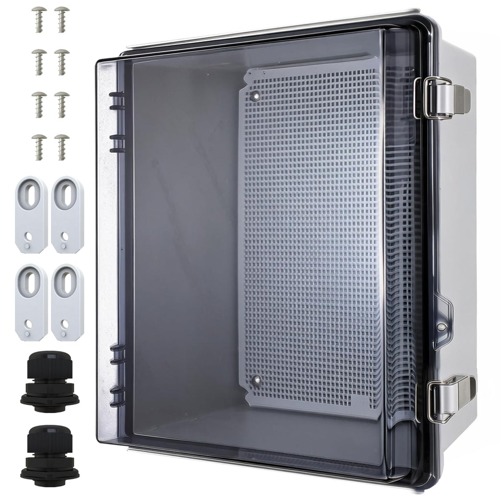 MAKERELE Extra Large Outdoor Electrical Enclosure Boxes Waterproof
