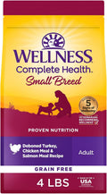 Complete Health Small Breed Adult Dry Dog Food, Grain Free Kibble, Chicken and Salmon Recipe, 4 lb Bag