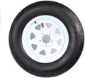 Radial Trailer Tire Rim Assembly ST205/75R15 Load Range C 5 Lug