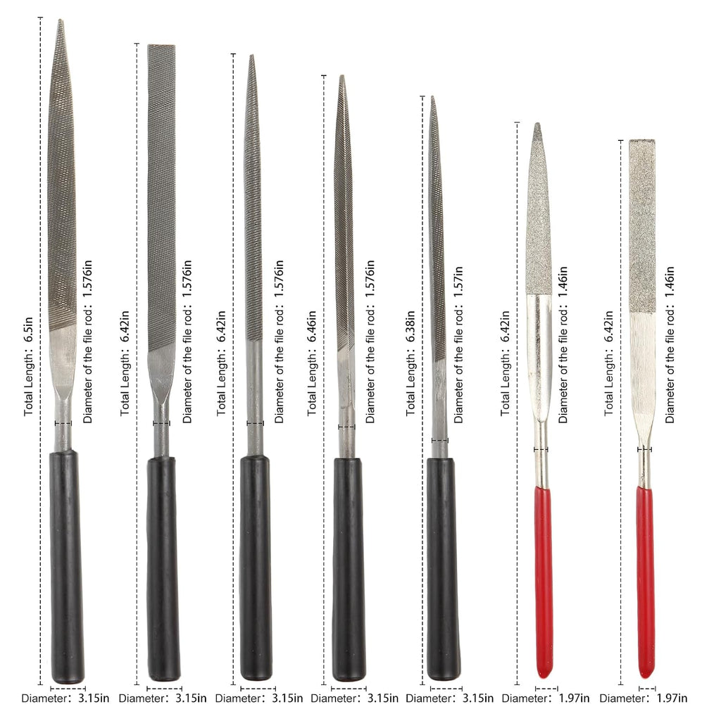 29-Piece Deburring Tool Set – 11 HSS Blades, 7 Needle Files, 10 Sandpapers, Metal Handle – for Metal, Wood, 3D