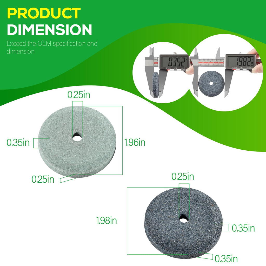 Grinder Sharpening & Honing Stone Set For Bizerba Slicer All Models